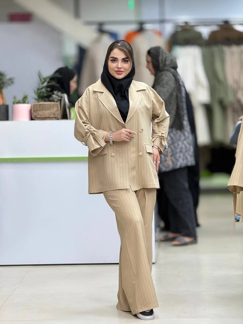 کت شلوار آستین عروسکی دیپلمات